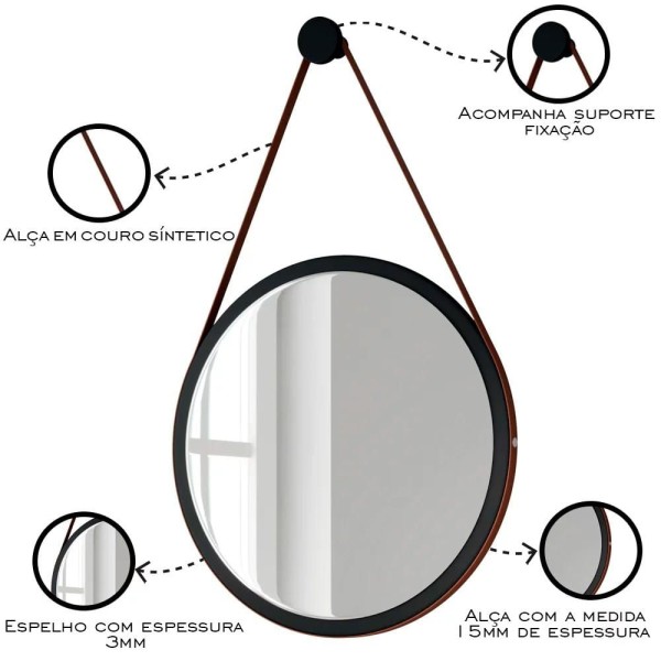 Encontraproduto.com.br - Aparador Classic Com Espelho Adnet HI01 Off White/Nature - Mpozenato
