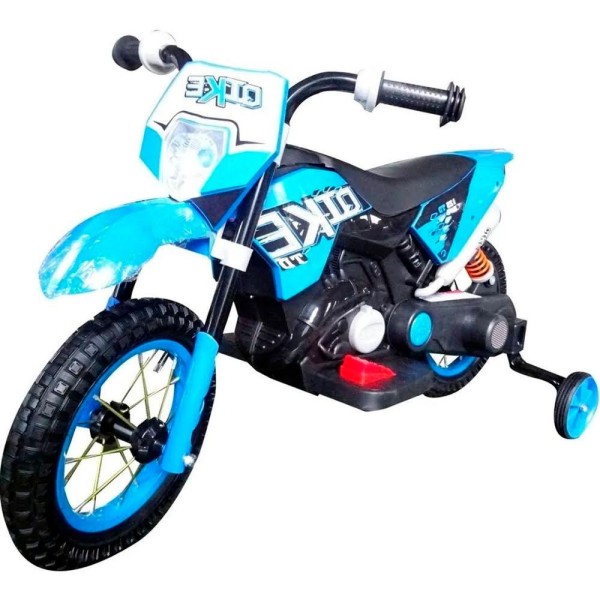 Encontraproduto.com.br - Mini Moto Cross Elétrica Azul