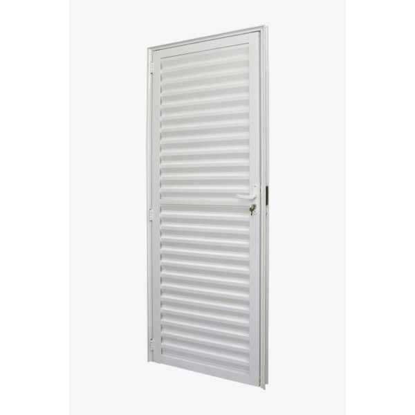 Encontraproduto.com.br - Porta Palheta Safira Branco 210x60 Direito Esquadrifazio