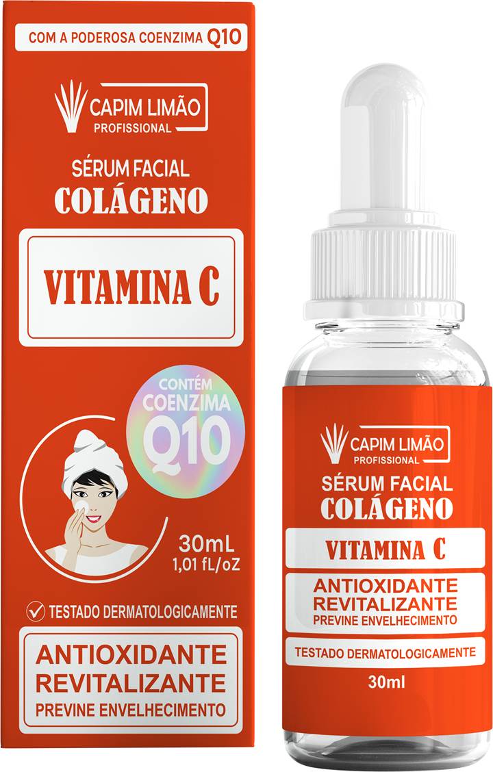 Sérum Capim Limão Vitamina C - 30ml