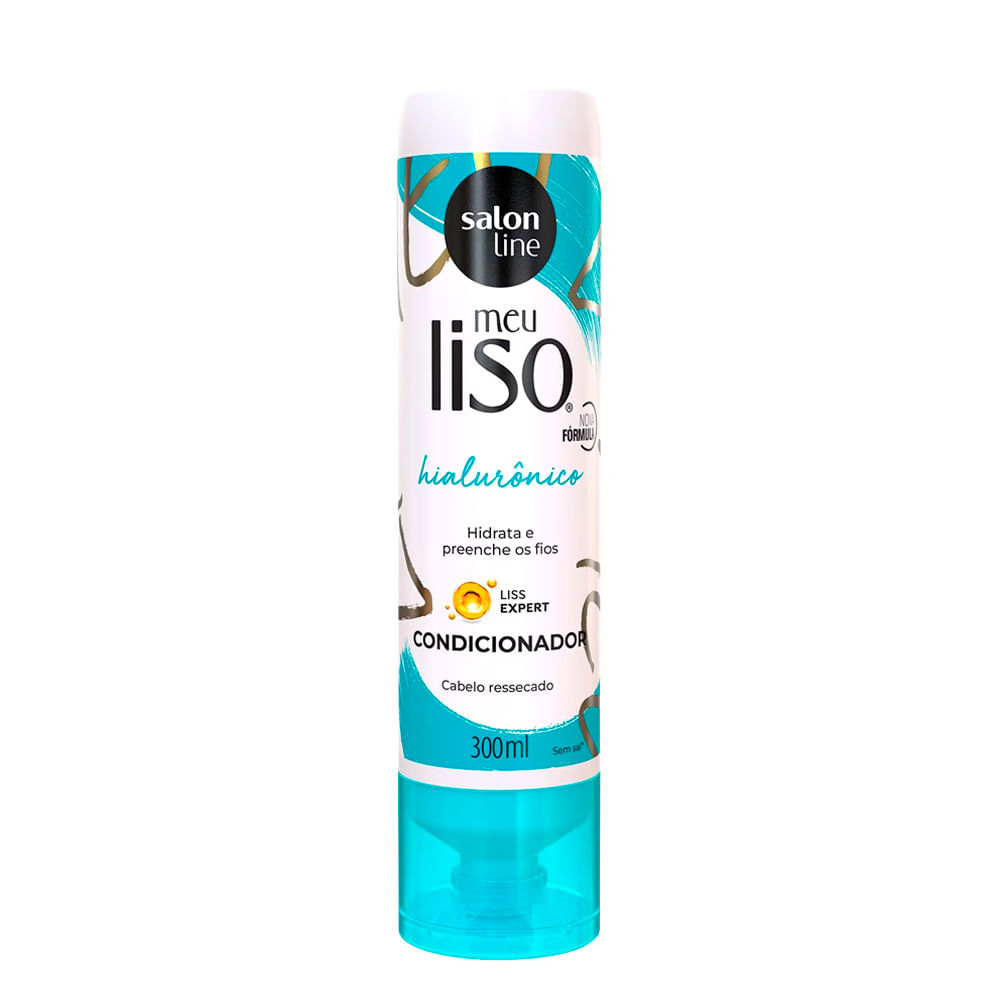 CONDICIONADOR SALON LINE MEU LISO ACIDO HIALURONICO 300ML