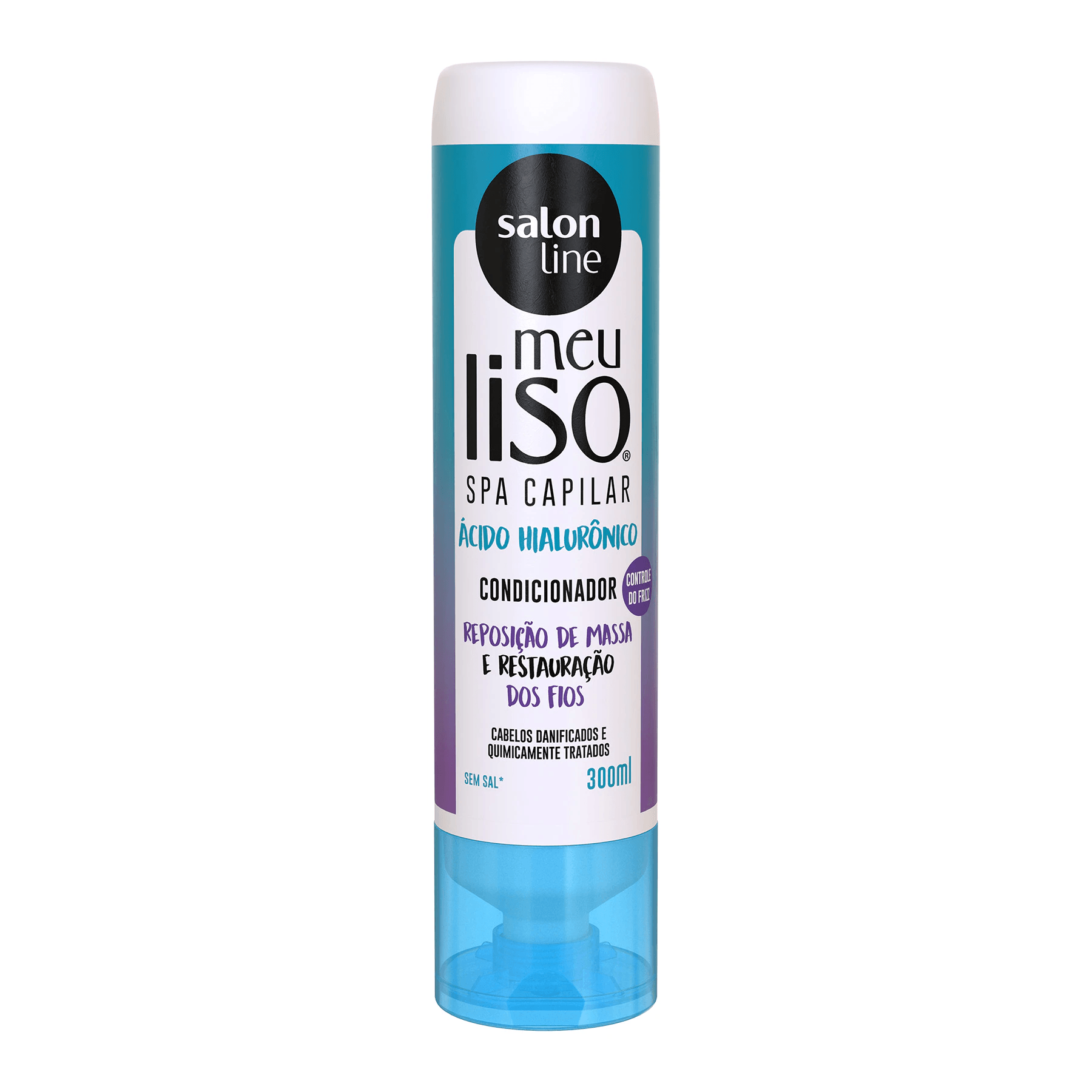 Encontraproduto.com.br - CONDICIONADOR SALON LINE MEU LISO ACIDO HIALURONICO 300ML