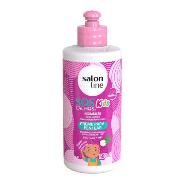 Encontraproduto.com.br - Umidificador Salon Line S.O.S Cachos Kids Óleo DE Coco E Aloe Vera 300ml