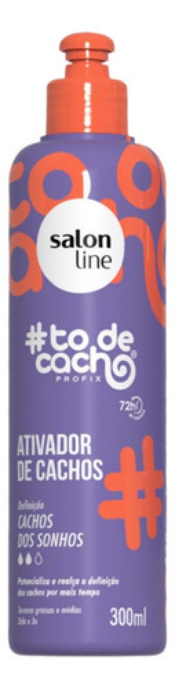 Ativador de Cachos To de Cacho Cacho dos Sonhos Salon Line 300ml