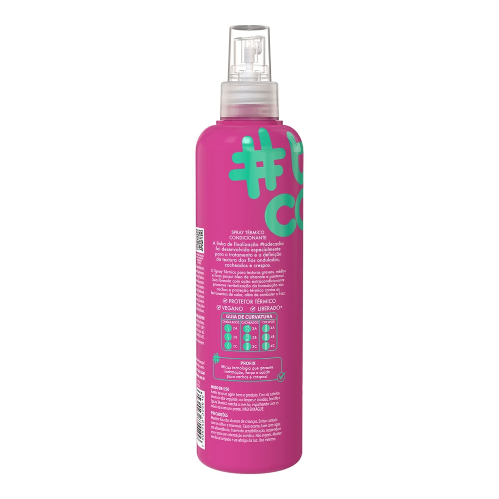 Encontraproduto.com.br - Spray Térmico Salon Line Todecacho Day After 300ml