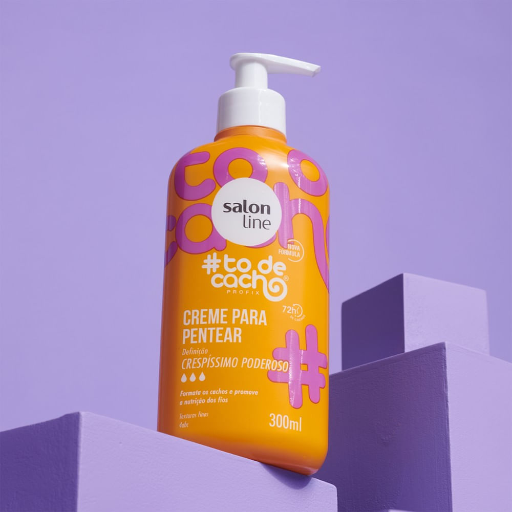 Encontraproduto.com.br - Creme Para Pentear Salon Line Todecacho Crespíssimo Poderoso 300ml