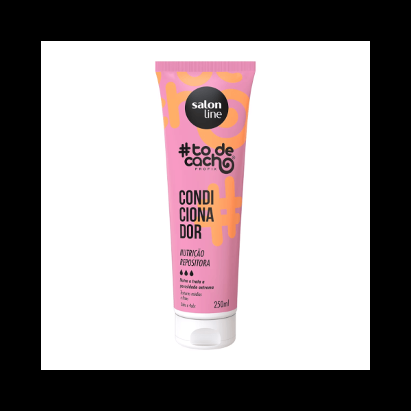 Encontraproduto.com.br - Kit Shampoo E Condicionador 250ml #todecacho Nutrição Repositora Salon Line