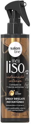 Encontraproduto.com.br - Spray Resgate Instantâneo Salon Line Meu Liso Restauração Intensa 240ml