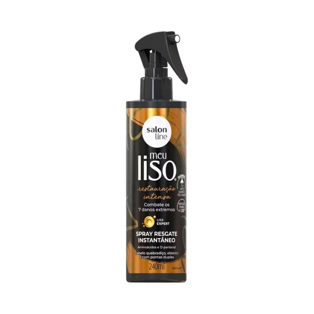 Encontraproduto.com.br - Spray Resgate Instantâneo Salon Line Meu Liso Restauração Intensa 240ml