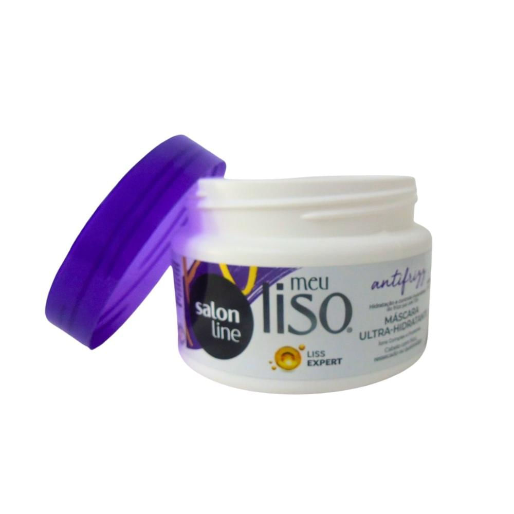 Encontraproduto.com.br - Máscara Ultra-Hidratante Salon Line Meu Liso Antifrizz 300g