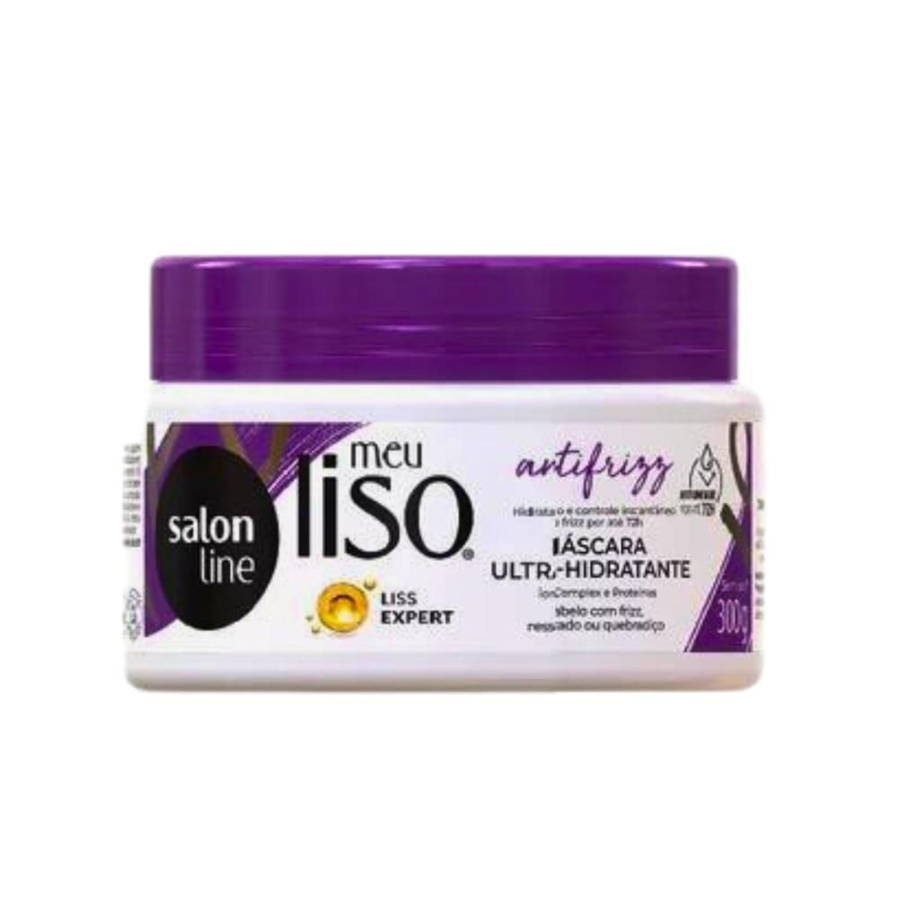 Encontraproduto.com.br - Máscara Ultra-Hidratante Salon Line Meu Liso Antifrizz 300g
