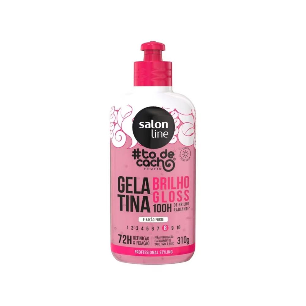 Encontraproduto.com.br - Gelatina Salon Line Todecacho Brilho Gloss Intenso 310g
