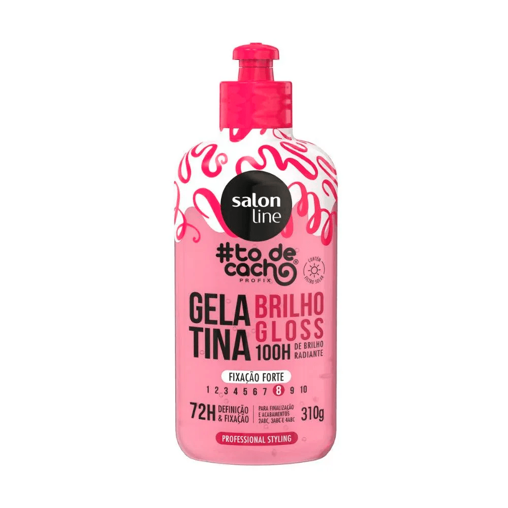 Encontraproduto.com.br - Gelatina Salon Line Todecacho Brilho Gloss Intenso 310g