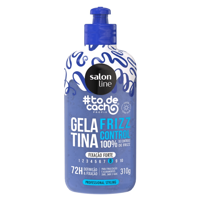 Encontraproduto.com.br - Gelatina To de Cachos Frizz Control Fixação Forte Professional Styling 310g