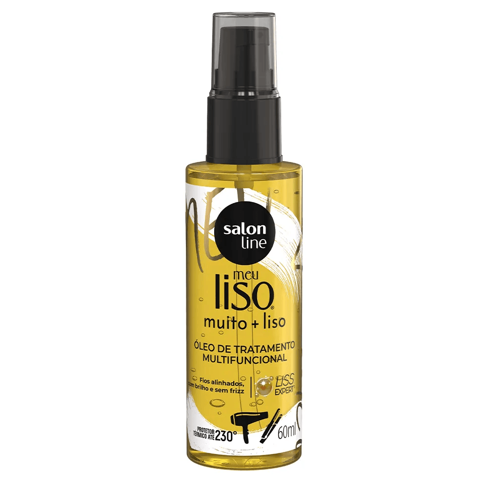 Encontraproduto.com.br - Óleo Tratamento Multiuncional Muito + Liso Salon Line