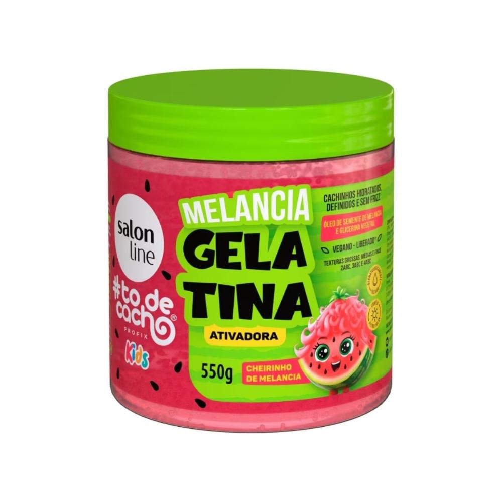 Encontraproduto.com.br - Gelatina Ativadora Salon Line Kids Cheirinho de Melancia 550g