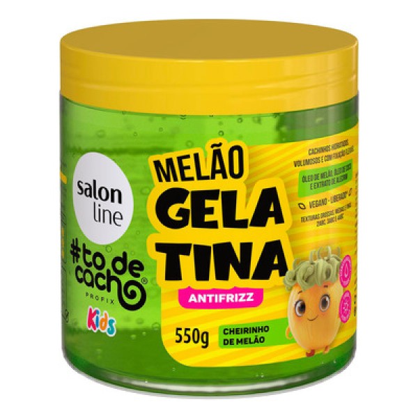 Gelatina Ativadora Salon Line Kids Cheirinho de Melancia 550g