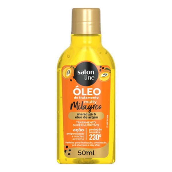 Óleo Multy Milagres Maracujá Salon Line Cachos dos Sonhos 50ml