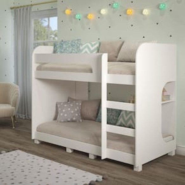Beliche Cimol Angel com Grade de Proteção, Cabeceira e Escada