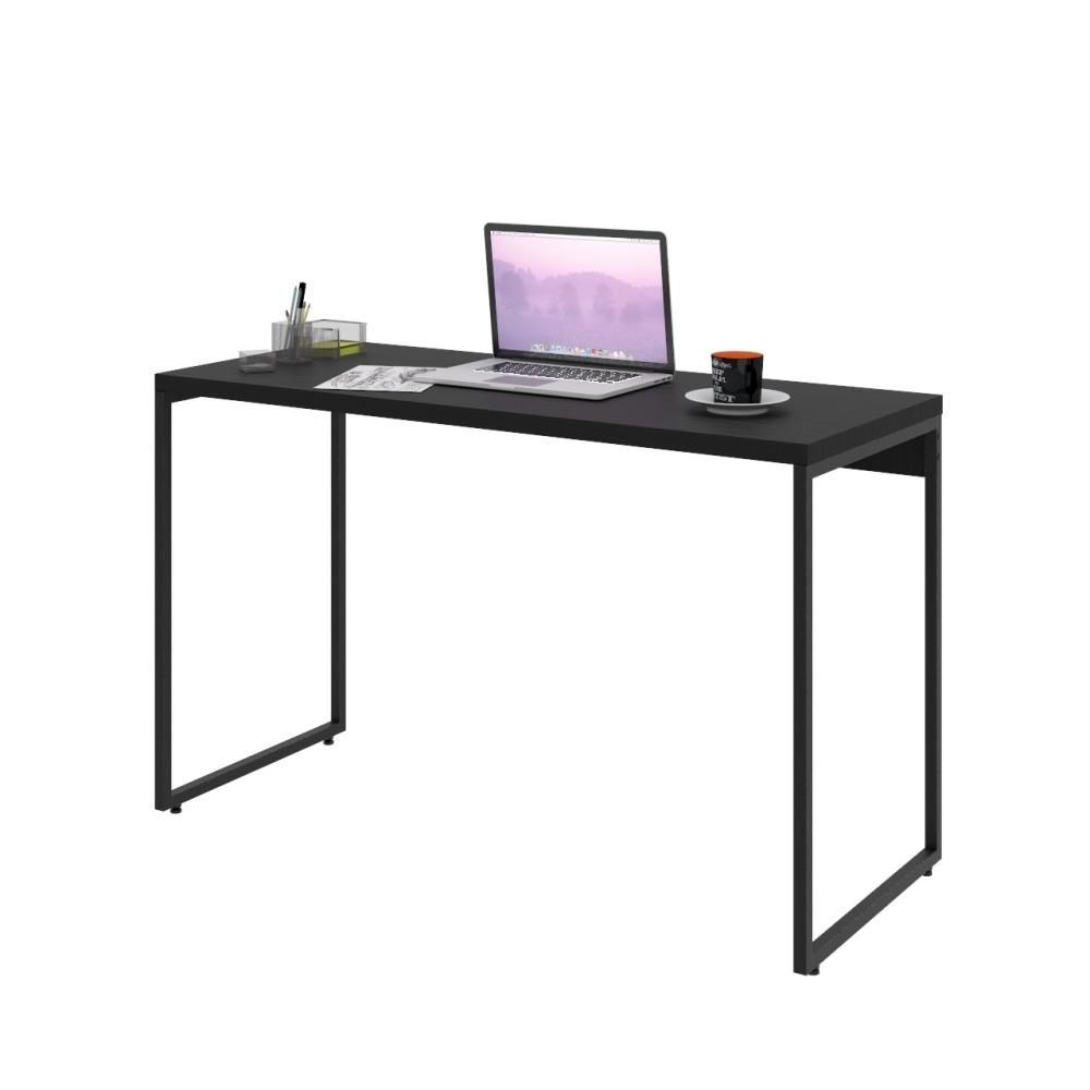 Encontraproduto.com.br - Kit 02 Mesas Escritório E Home Office Aspen 120 Cm C01 Onix