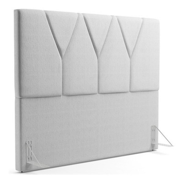 Encontraproduto.com.br - Cabeceira Cama Box Casal 140 Cm Aurora W01 Linho Champagne