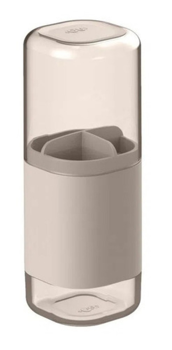 Porta Escova Dual Bege
