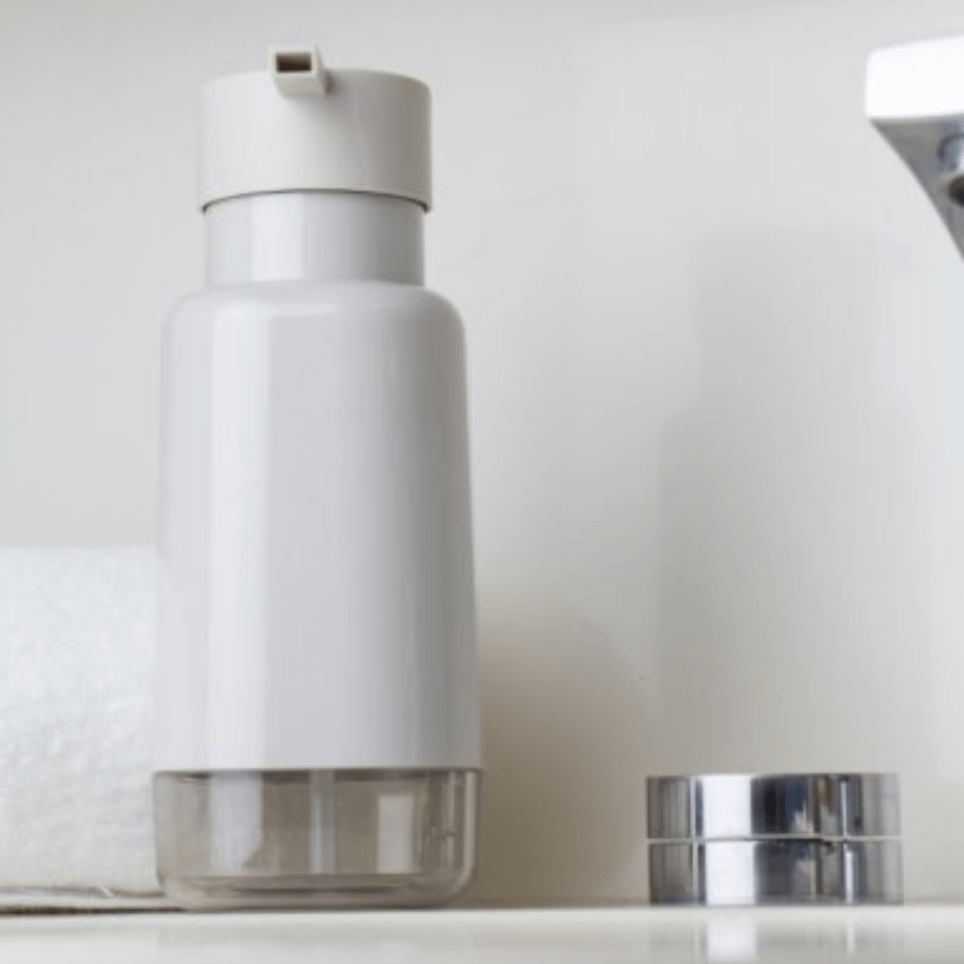Porta Sabonete Liquido Dual Bege