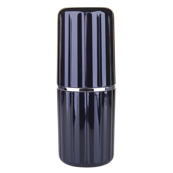 Encontraproduto.com.br - Porta Escova com Tampa 722 Groove OU Preto