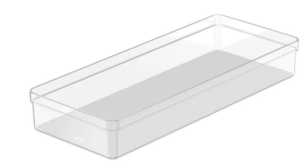 ORGANIZADOR GAVETA CLEAR NATURAL 37.5X15X5.6CM OGC700NT MARTIPLAST