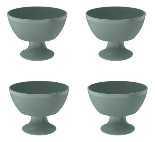 Taça Para Sobremesa Martiplast 300ml Verde