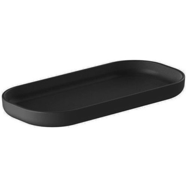 Encontraproduto.com.br - Bandeja Dual Preta 16,4cm
