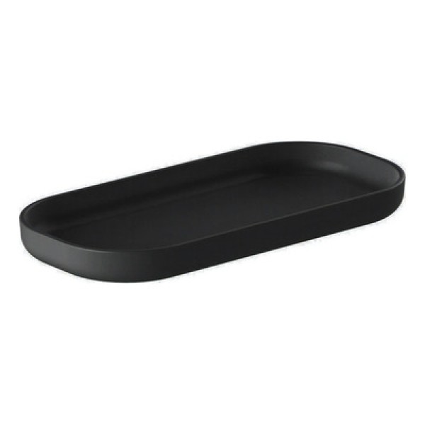 Encontraproduto.com.br - Bandeja Dual Preta 16,4cm