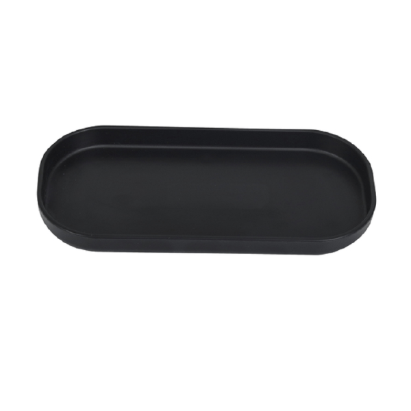 Encontraproduto.com.br - Bandeja Dual Preta 16,4cm