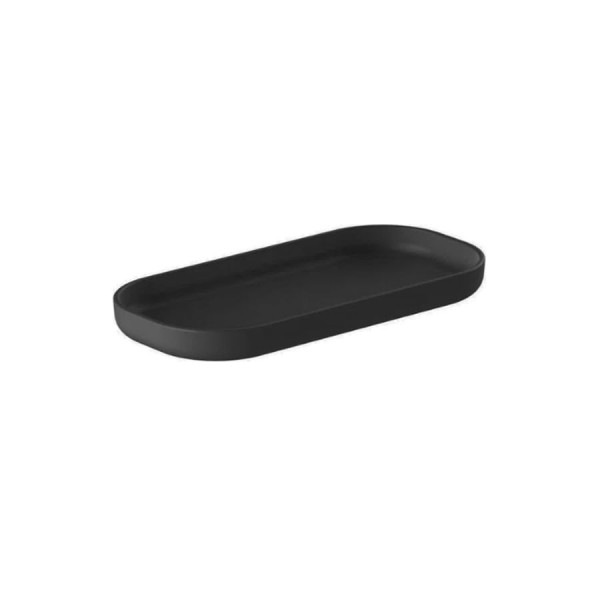 Encontraproduto.com.br - Bandeja Dual Preta 16,4cm