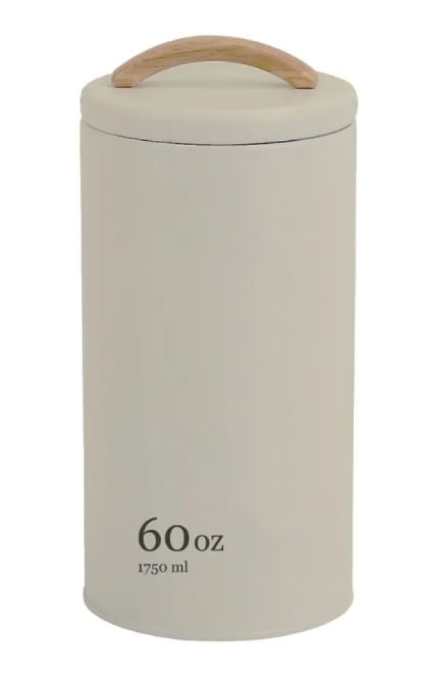 Encontraproduto.com.br - Pote para Mantimentos Hermético Sense 1,75 Litros Bege