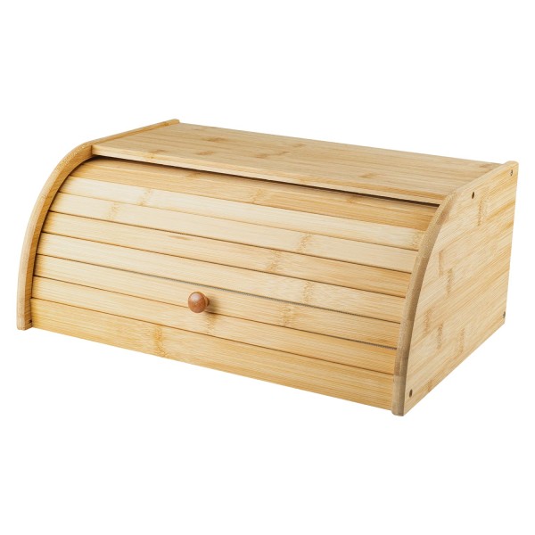 Encontraproduto.com.br - Porta Pão Sense com Abertura Frontal G Bambu Martiplast