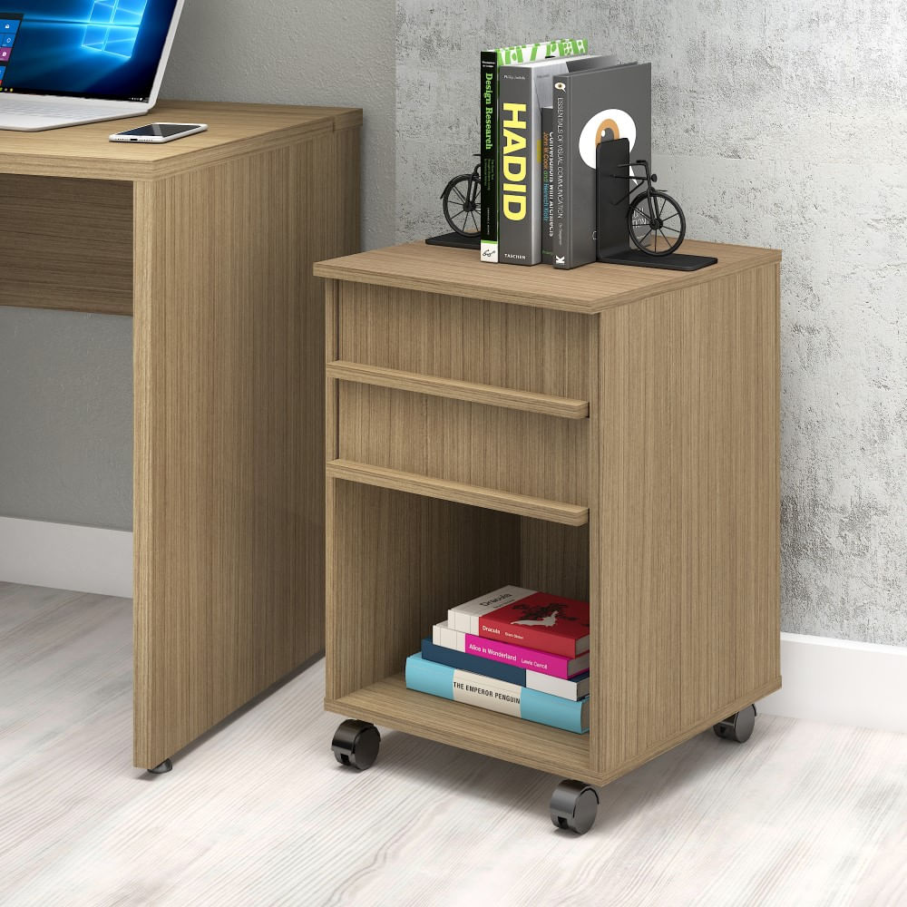 Mesa Dupla Escritório C/ 2 Caixas De Tomada E Painel Cinza