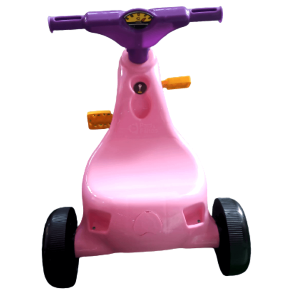 Encontraproduto.com.br - Triciclo Infantil - Encantado - Pais e Filhos - Rosa/Lilás