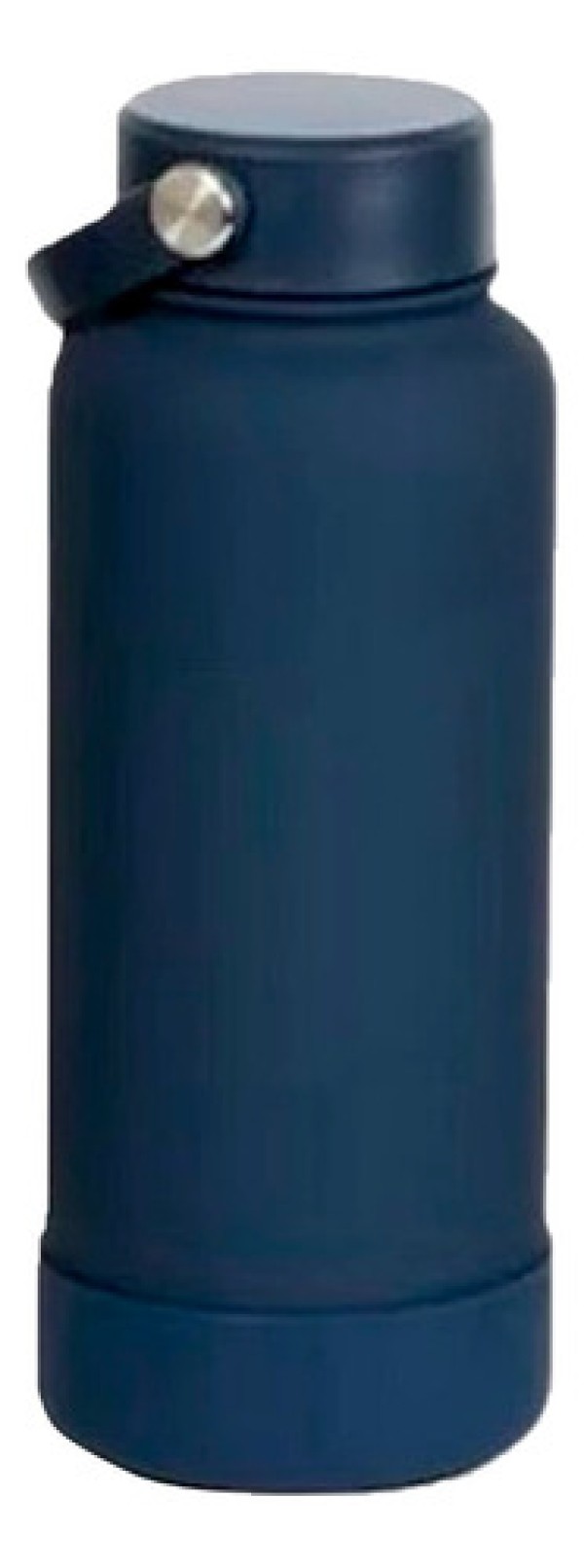 Encontraproduto.com.br - Garrafa Térmica Aço Inox 1,1l Com Alça Emborrachada Diversas Cores