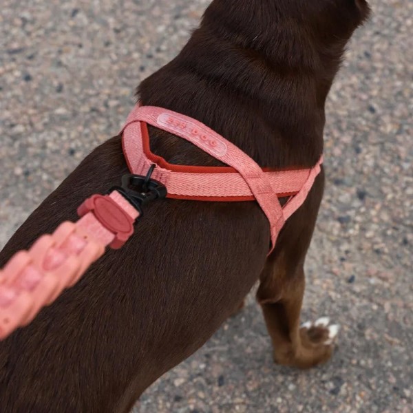 Encontraproduto.com.br - Peitoral Para Cachorro Naturals Antipuxão Softerwalk Zeedog Canyon Fibras De Madeira E Trigo Canyon