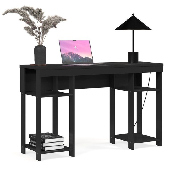Encontraproduto.com.br - Mesa Gamer Alpha Preto Gabrielli