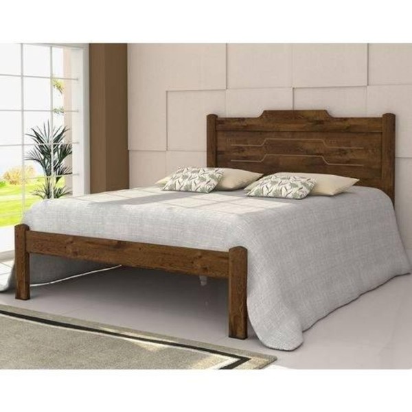 Cama De Solteiro Mary 0,90 Malbec - Vitamov