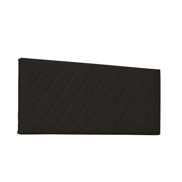 Cabeceira Painel Dubai Solteiro 90cm Corino Marrom