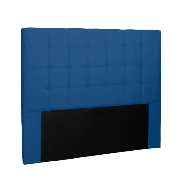 Cabeceira Verona Para Cama Box Casal 140 cm Suede Azul Marinho - DRossi
