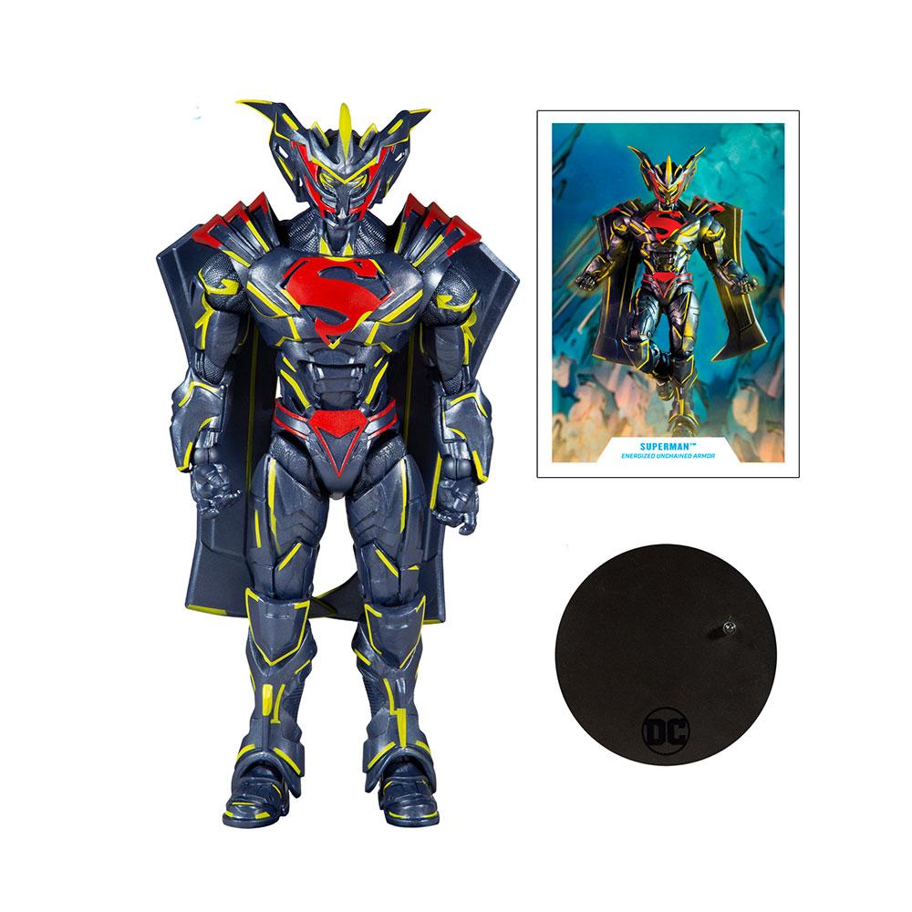 Encontraproduto.com.br - Boneco Mcfarlane Superman Unchained Armor - Fun Divirta-se