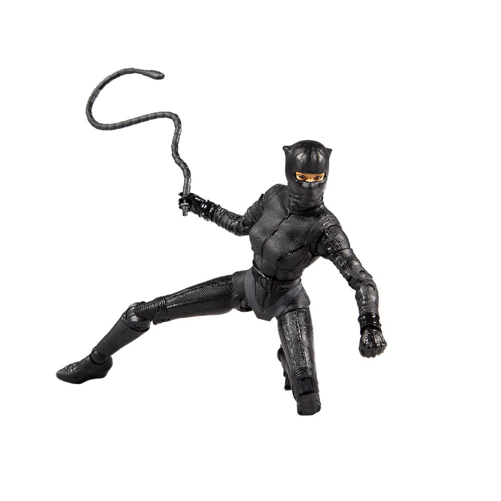 Encontraproduto.com.br - Boneca Articulada e Acessório - DC Comics Multiverse - Mulher Gato - 18 cm - Colecionável - Fun