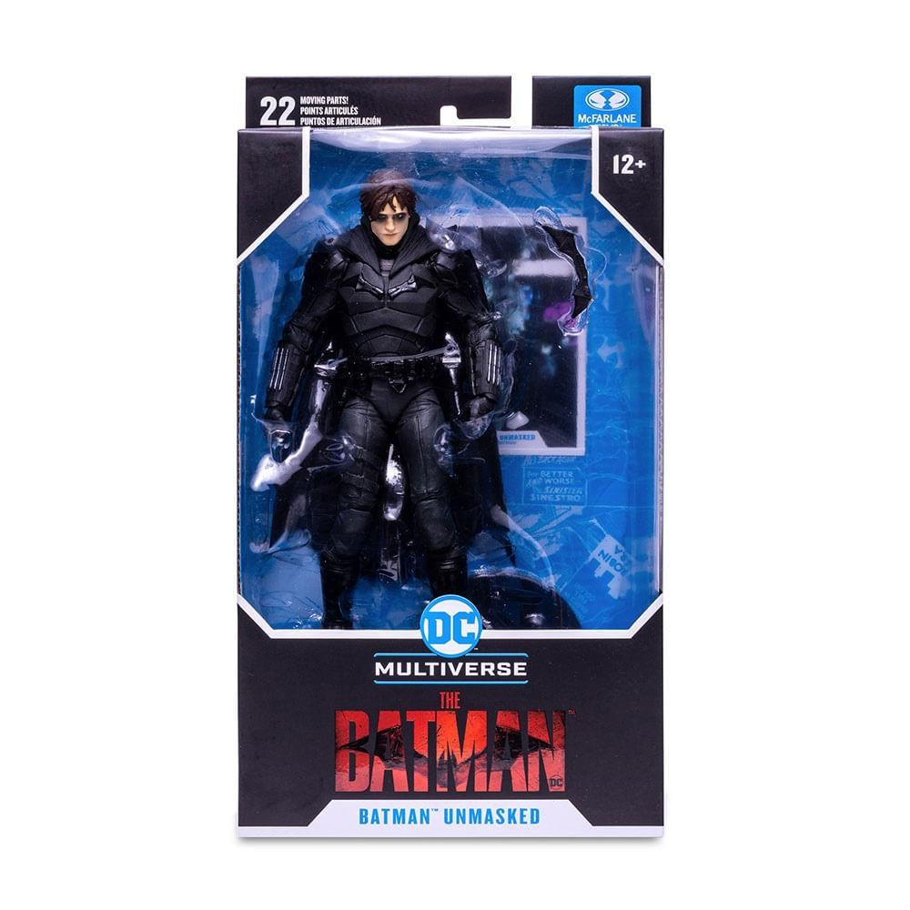 Encontraproduto.com.br - Mcfarlane Dc Multiverse The Batman Desmascarado Colecionável