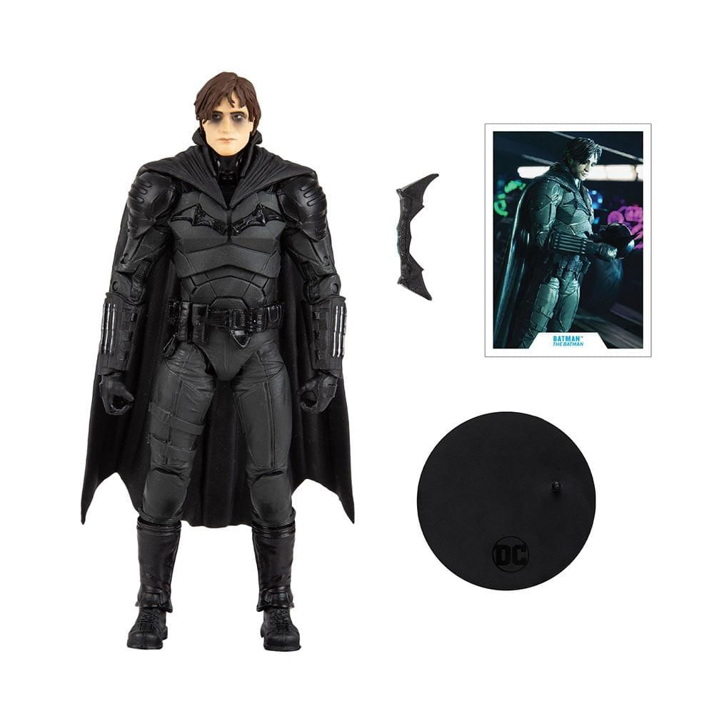 Encontraproduto.com.br - Mcfarlane Dc Multiverse The Batman Desmascarado Colecionável