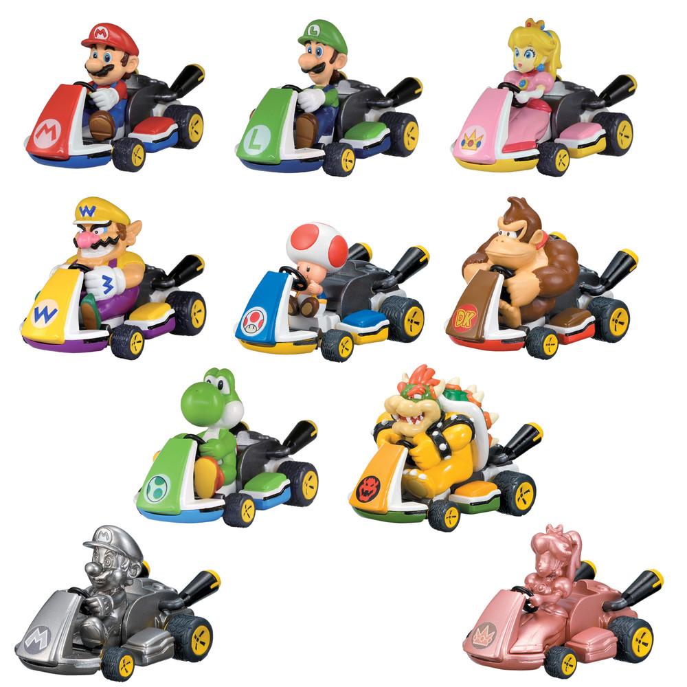 Encontraproduto.com.br - Mini Figuras Colecionáveis - Tomy - Mario Kart - Sortido - Fun