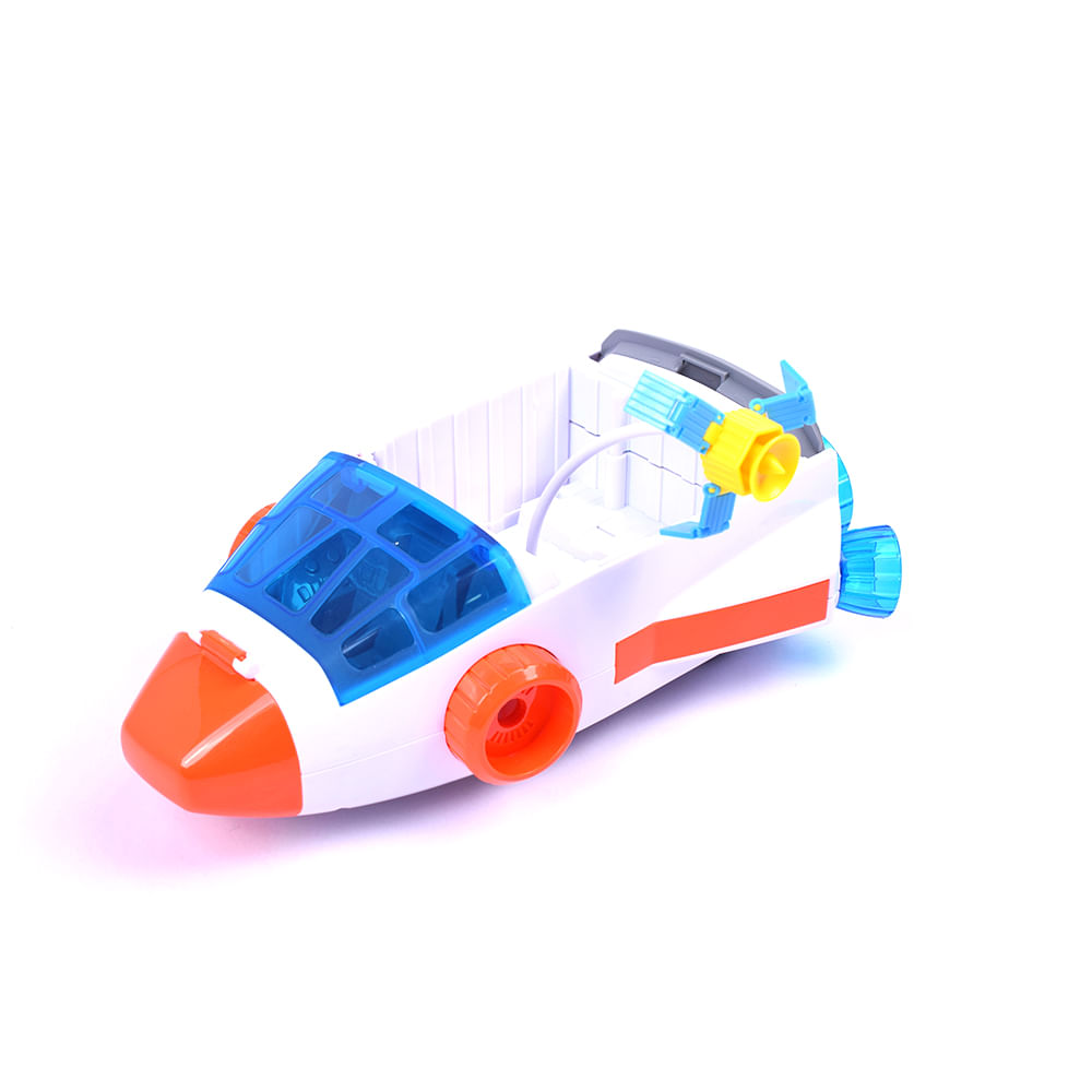 Encontraproduto.com.br - Veículo E Mini Boneco - Astronautas - Nave Espacial - Fun Divirta-Se